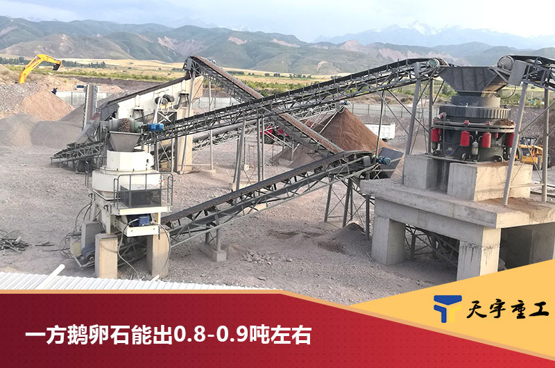 鵝卵石制砂生產線 鵝卵石制砂生產線