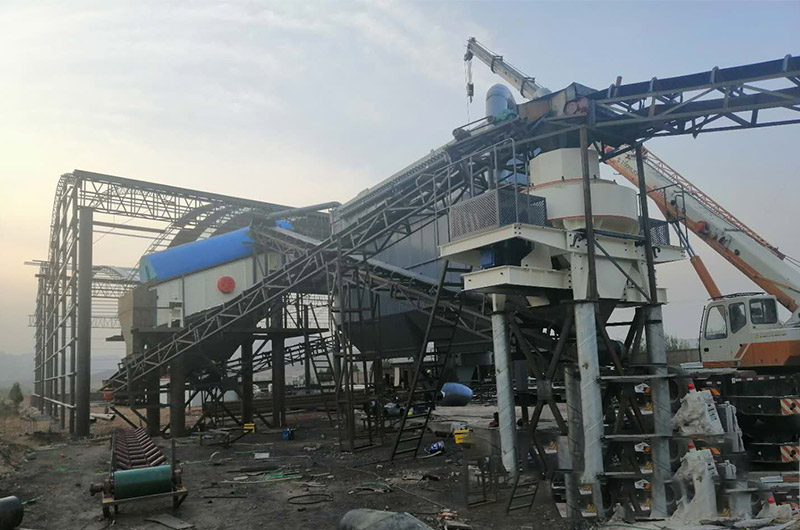 沖擊式制砂制砂現場