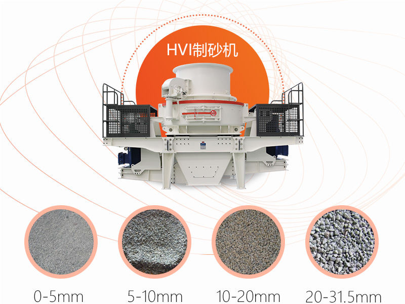 機制砂可以根據需求選擇出料粒度