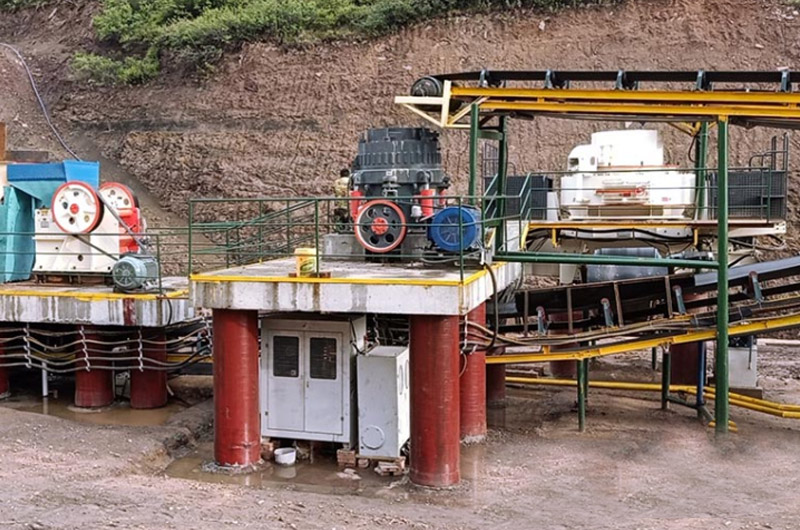 鵝卵石機制砂生產線