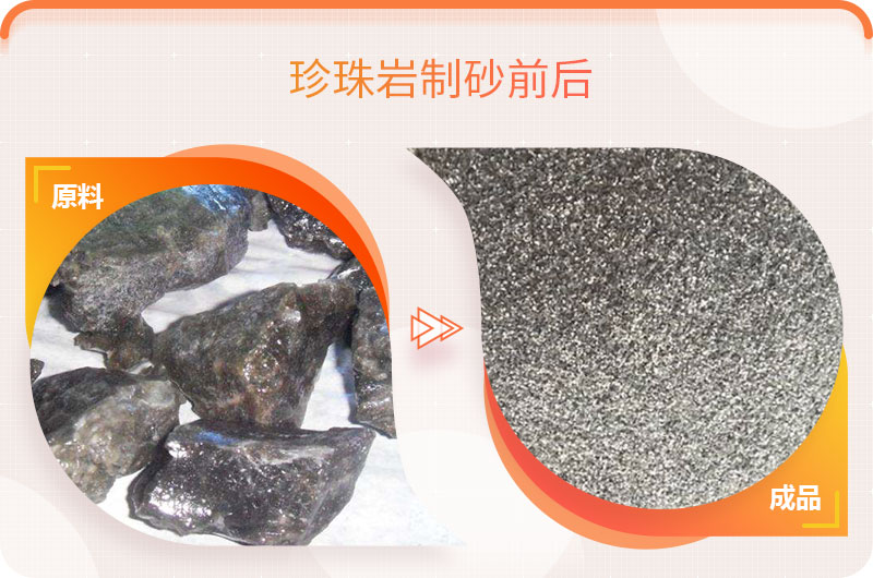 珍珠巖制砂生產線配置