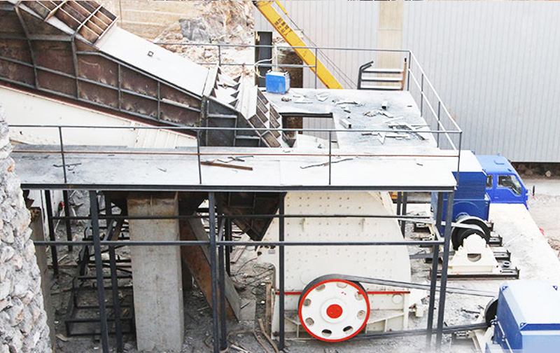 重錘式破碎機生產線配置