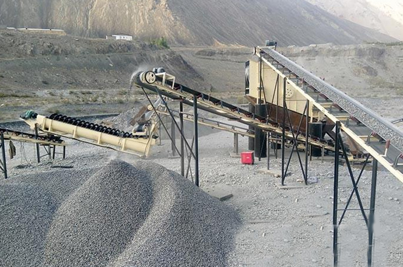 螺旋式洗砂機細砂現場