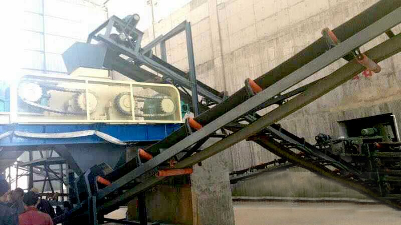 對輥式破碎機(jī)生產(chǎn)線